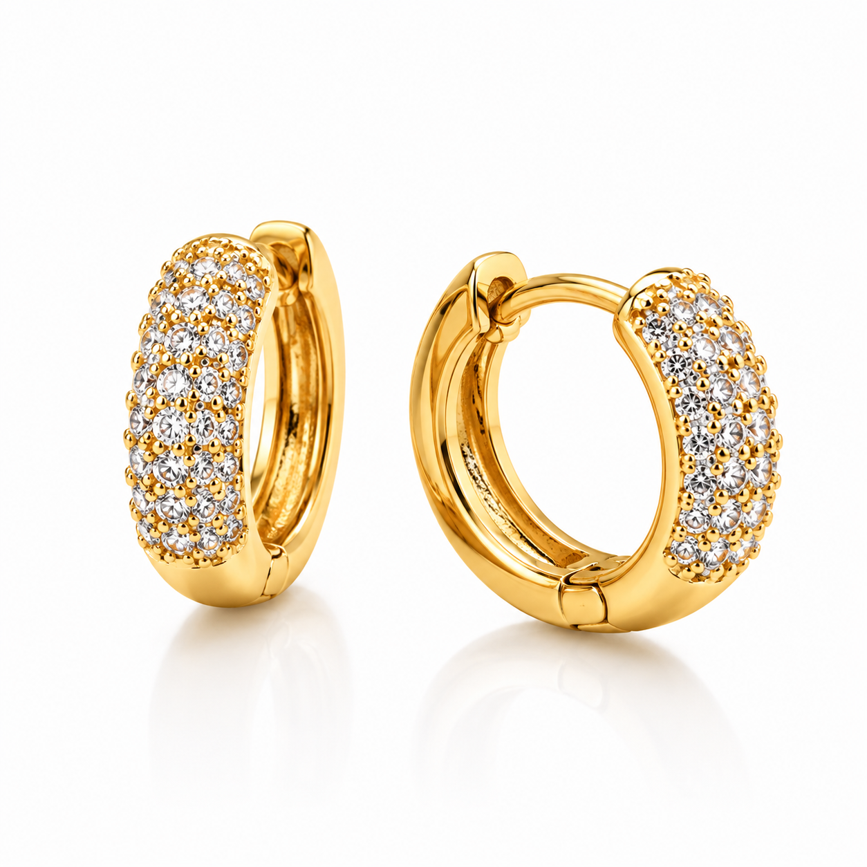 Aros Destello de Oro