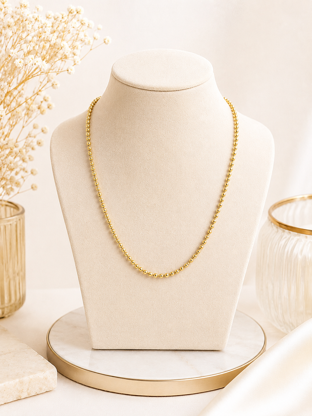 Collar Perlas de Oro