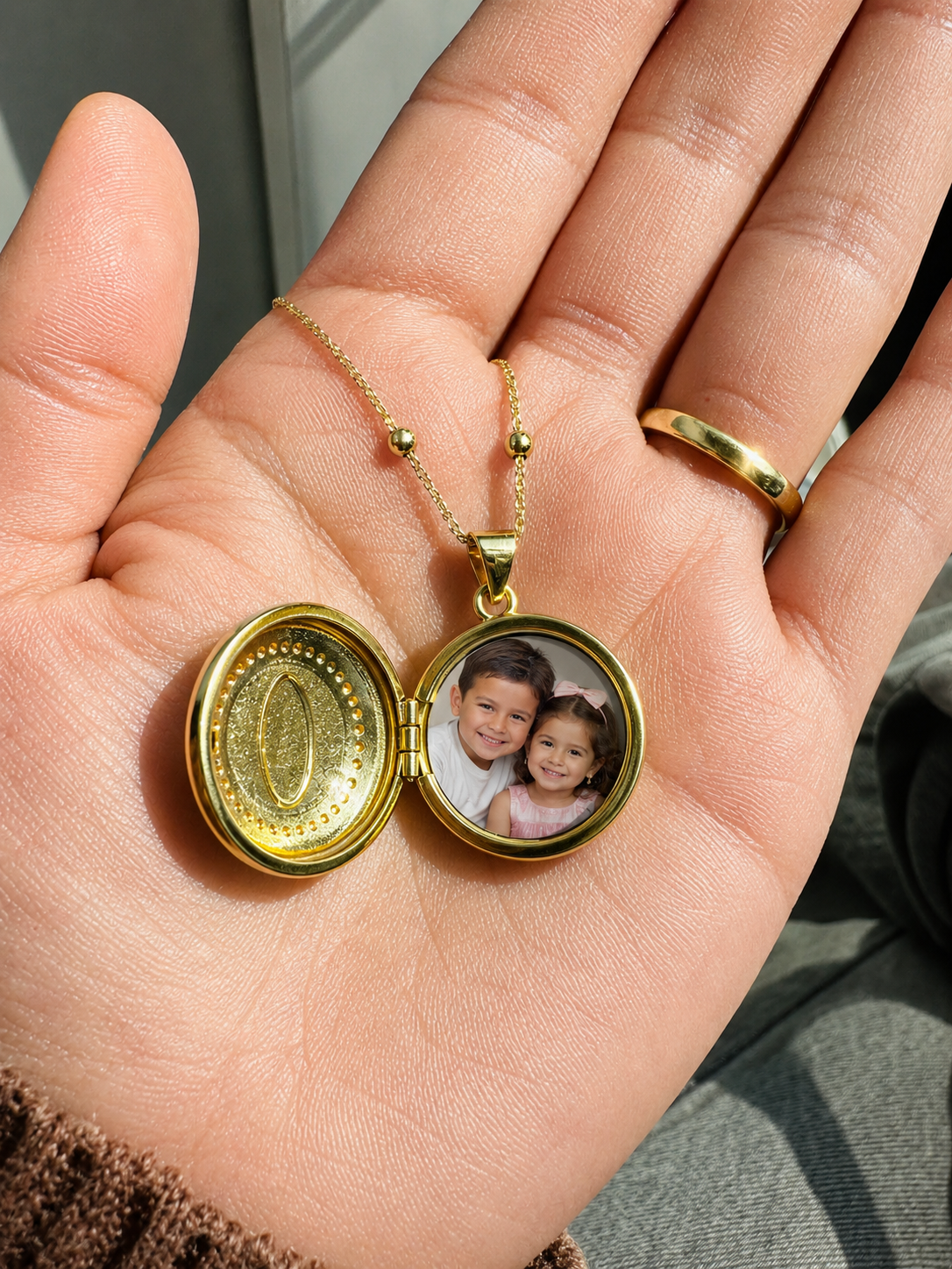 Relicario Personalizado Virgen de Guadalupe