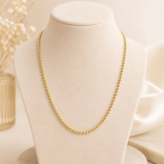Collar Perlas de Oro