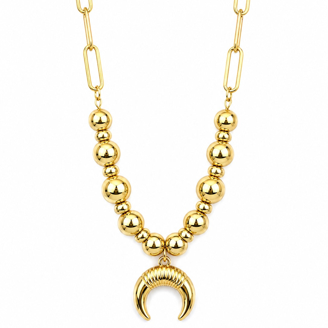 Collar Luna Dorada Boho
