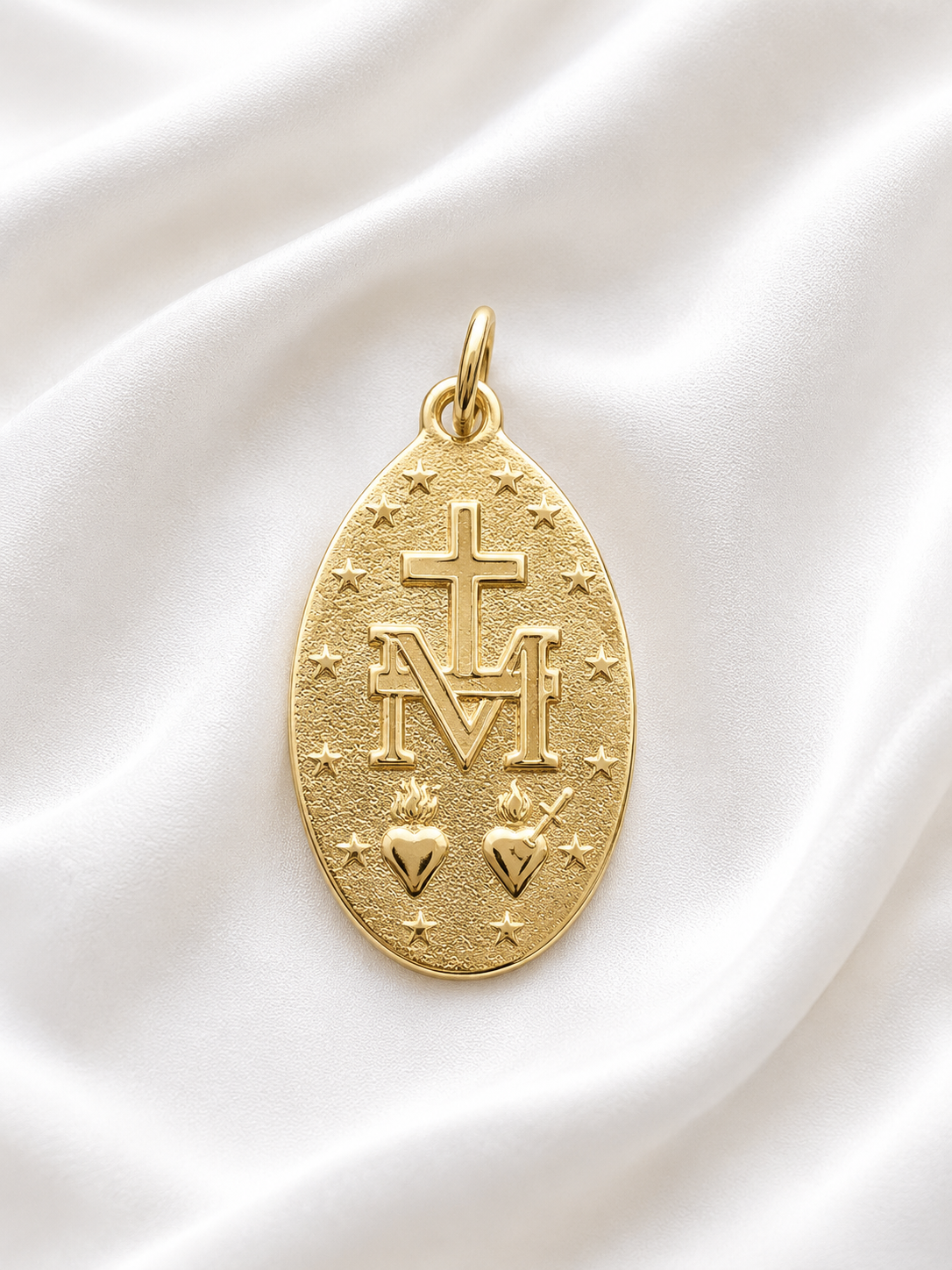 Collar medalla virgen de los rayos