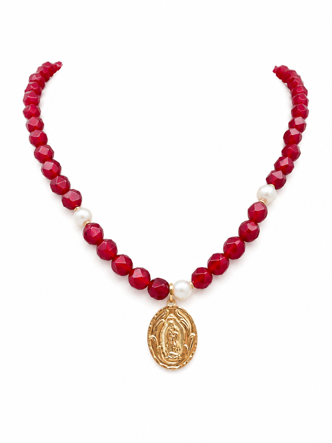 Collar Virgen de Guadalupe – Protección y Fe