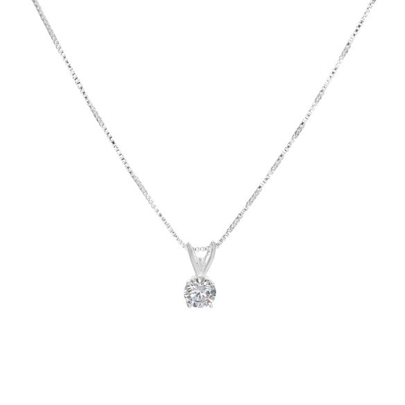 Collar punto de luz en plata