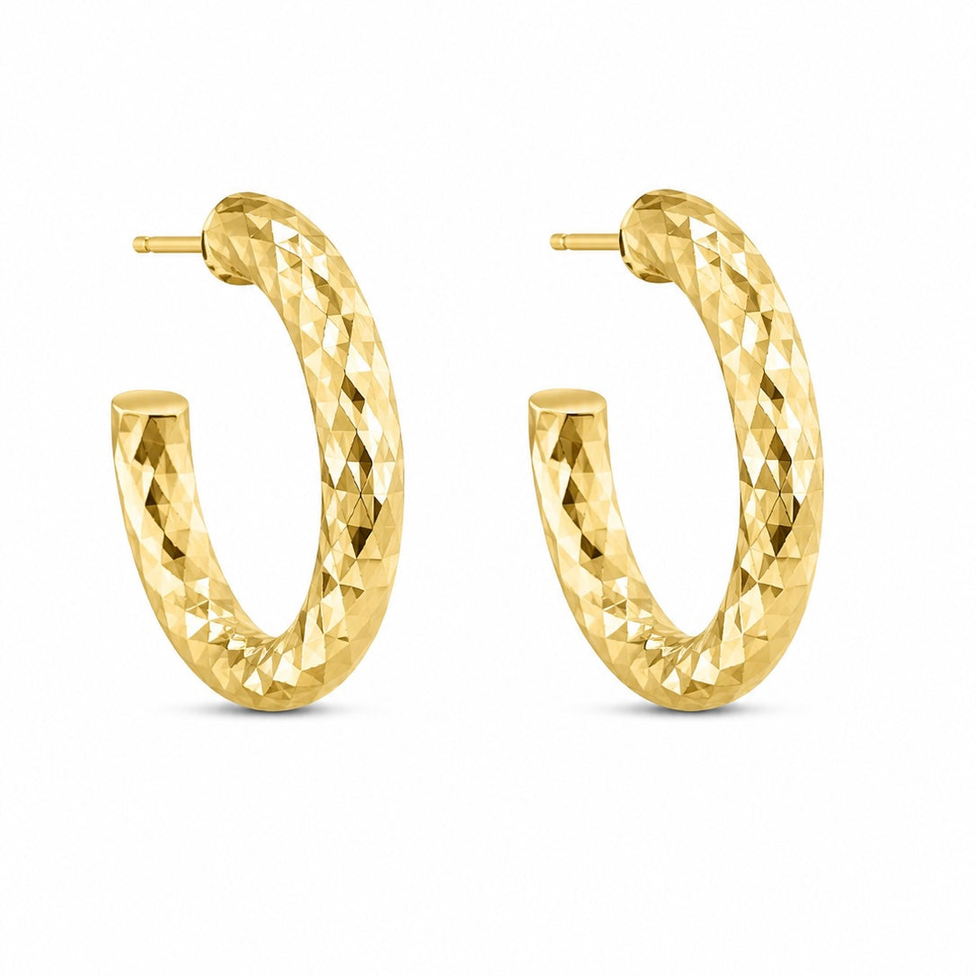 Aros Destello Dorado