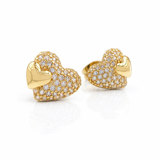 Aros Doble Corazón