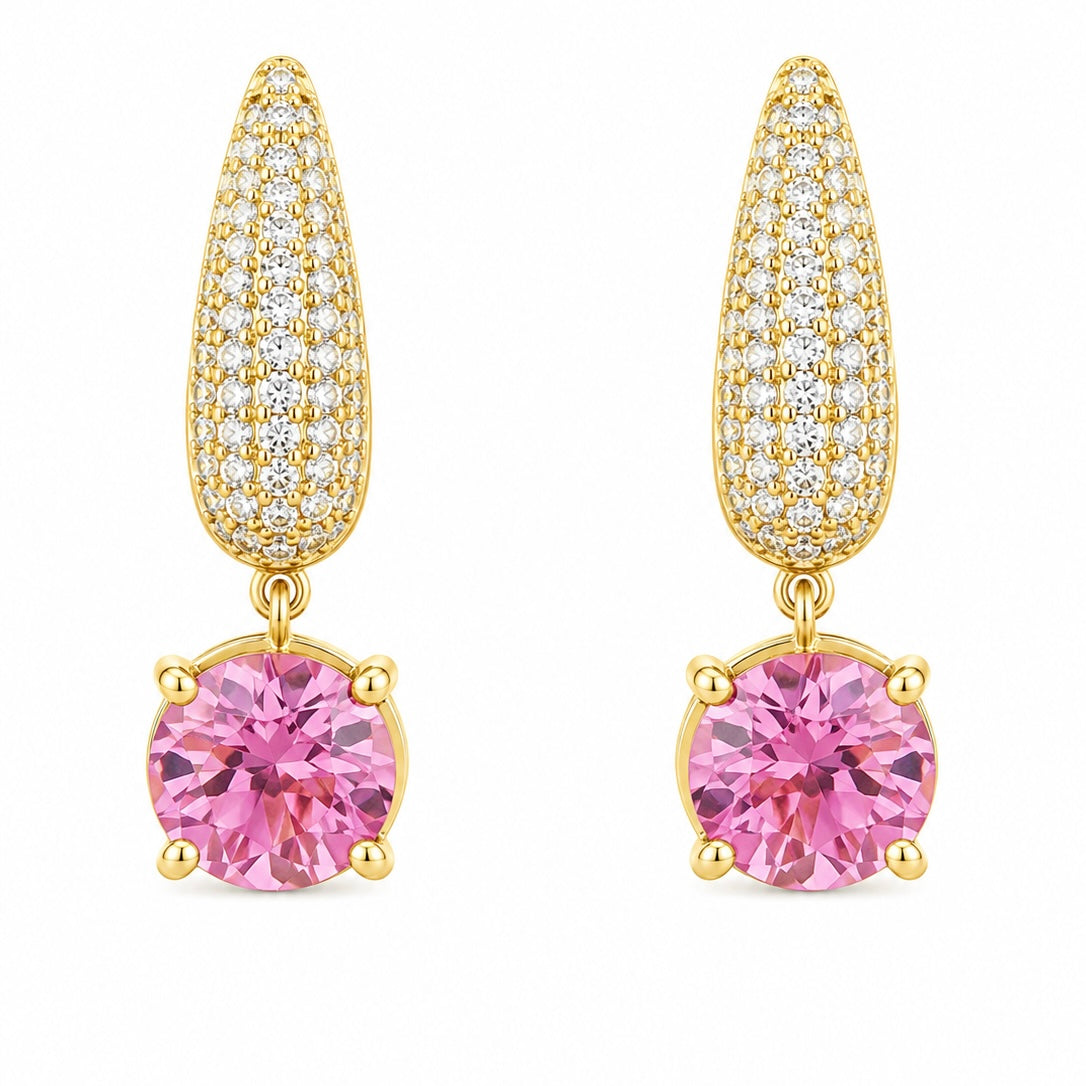 Aros Rosa Radiante