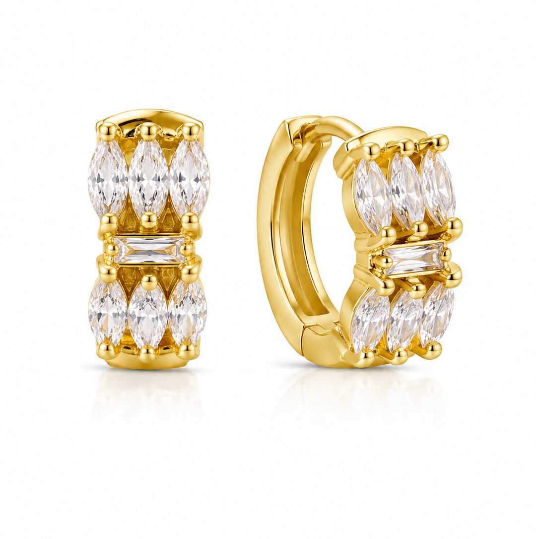 Aros Aurora – Oro Laminado 14K
