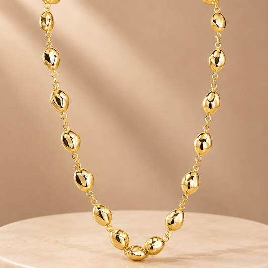 Collar Gotas de Oro
