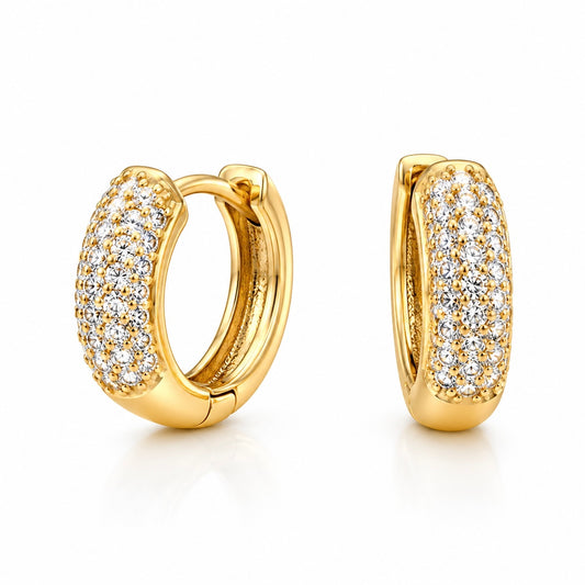 Aros Destello de Oro