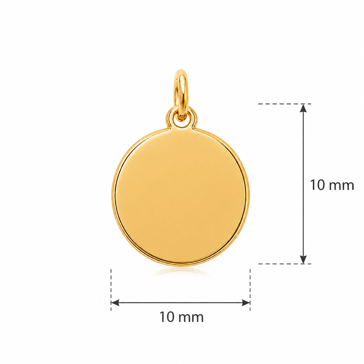 Medalla enchapada en oro, Circulo