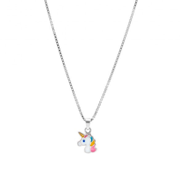 Collar Infantil Unicornio – Plata 925