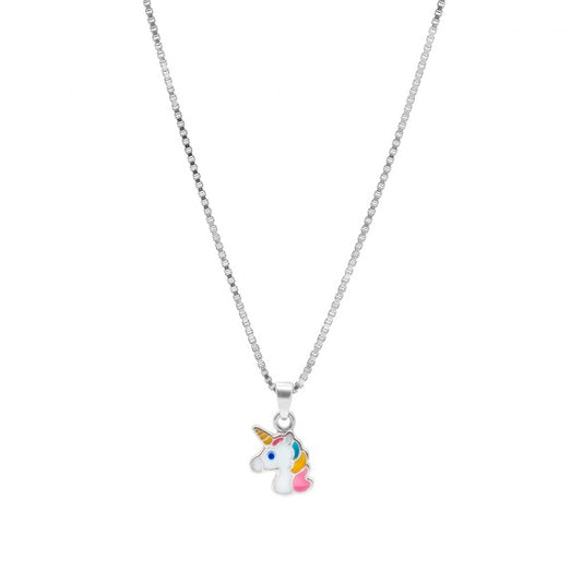 Collar Infantil Unicornio – Plata 925