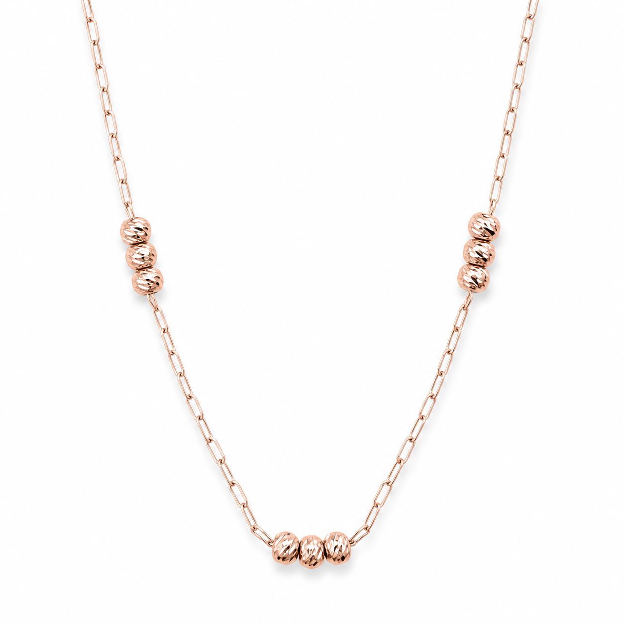 Collar Rosé Destellos