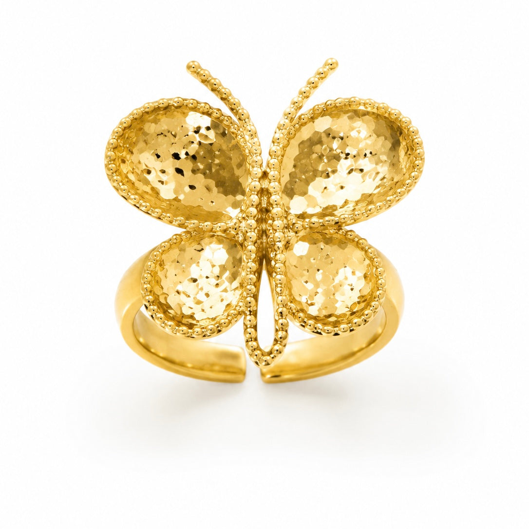 Anillo Mariposa Dorada