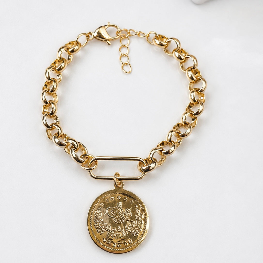 Pulsera Moneda de la fortuna