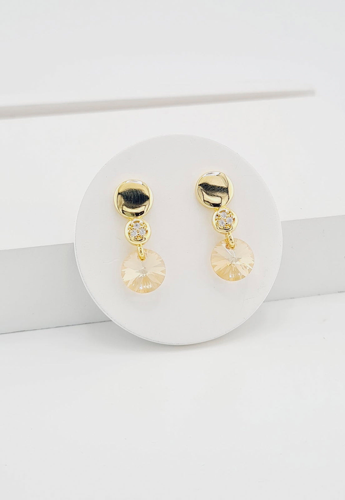 Aros Punto de Luz Gold - GS