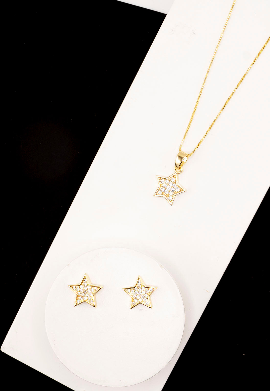 Conjunto Estelar Gold Con Micro Circones