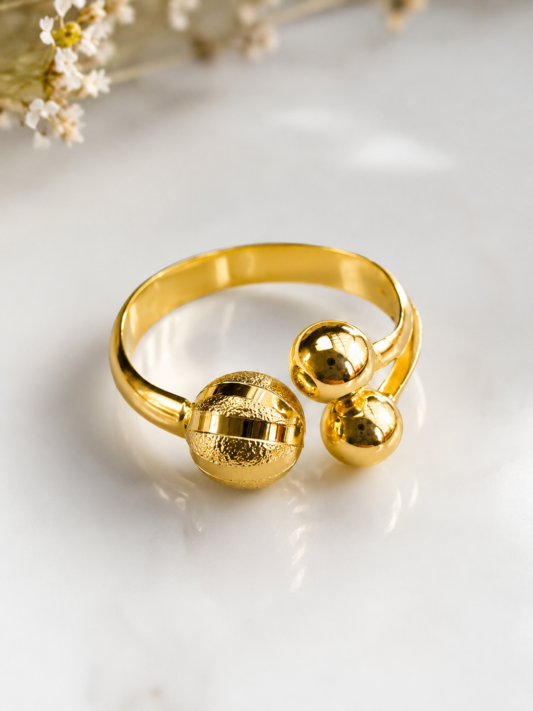 Anillo Esferas Elegance