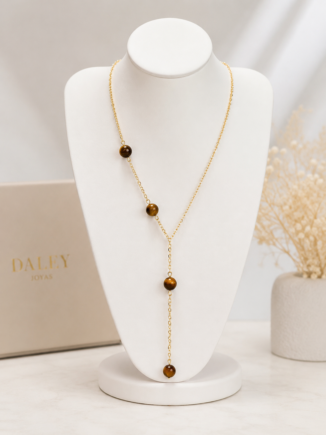 Collar Aurora Ojo de Tigre
