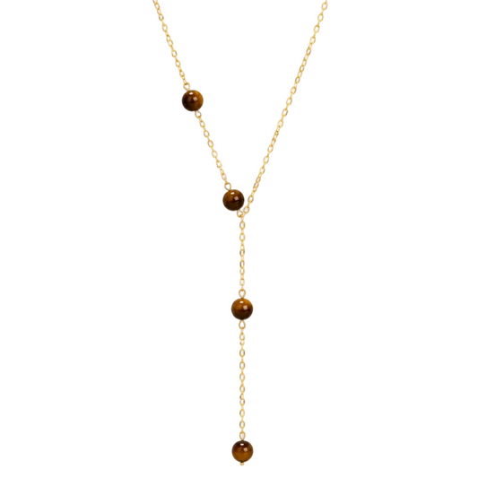 Collar Aurora Ojo de Tigre