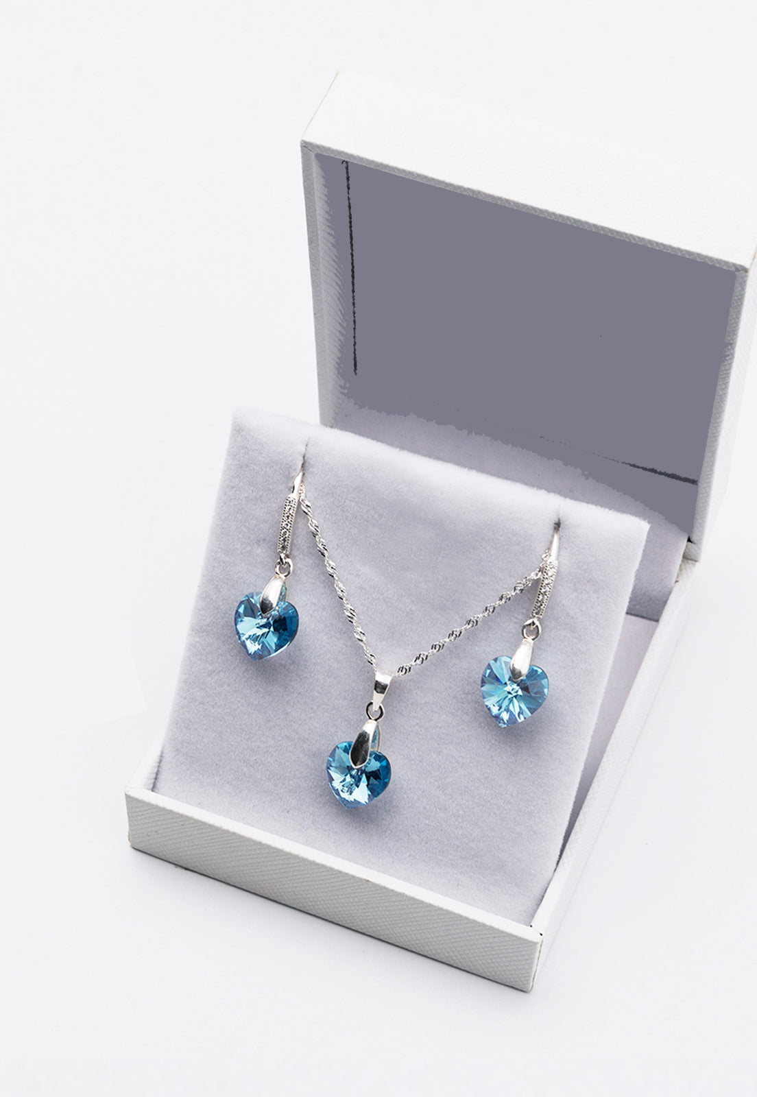 Conjunto Brillo Eterno - Aquamarin