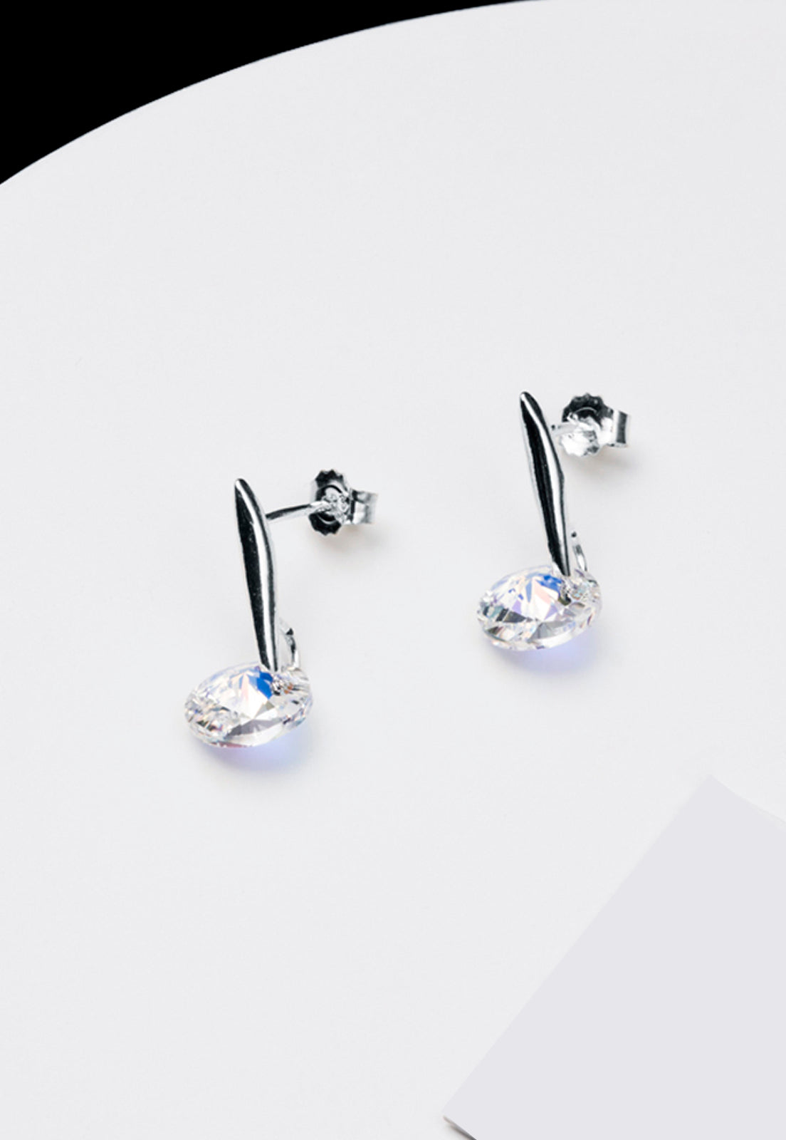 Aros Punto de Luz Plata 925 - AB