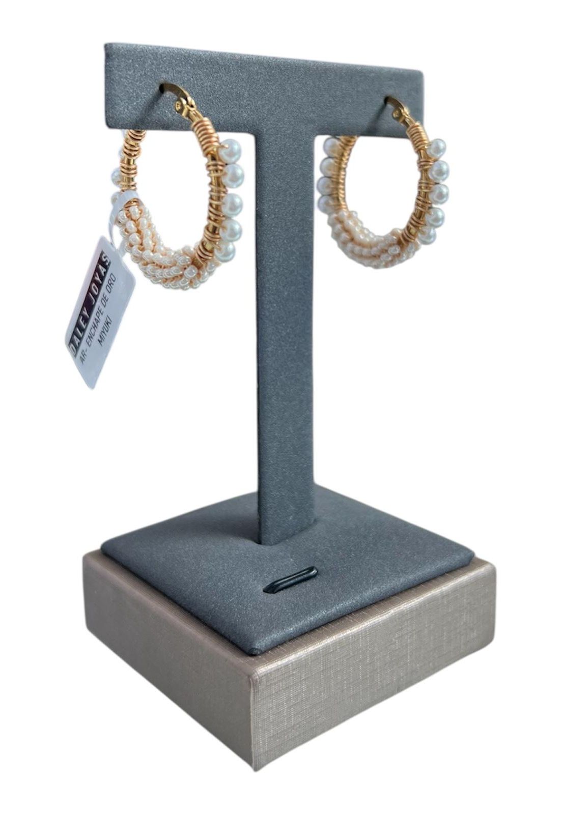 Aros corona de ester gold